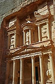 Petra - the impressive Khaznat al-Faroun known as the Treasury of the Pharaoh 